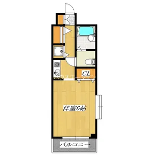 メゾンドール旭【2階】の間取り