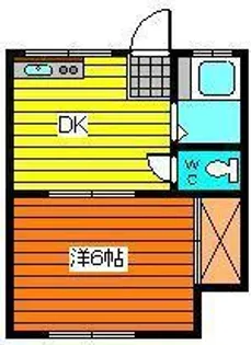 レジデンスみよし【1階】の間取り