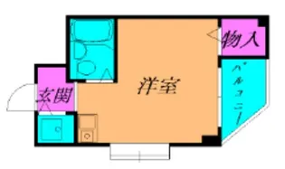 大阪府堺市堺区新在家町東2【マンション】の間取り