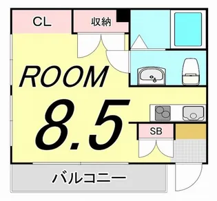 広島県広島市安佐南区長束1【マンション】の間取り