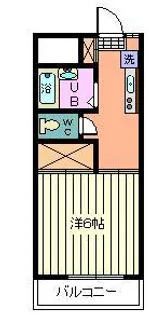 アイリットハイツ第1【1階】の間取り