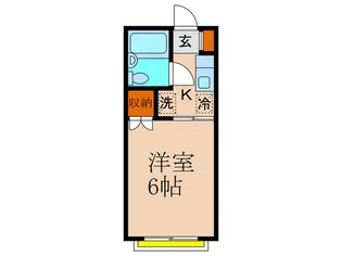 カ-ムサイト【1階】の間取り