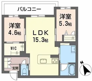 鹿児島県鹿児島市天保山町【マンション】の間取り