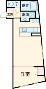 THE CITY RESIDENCE目黒本町【4階】の間取り