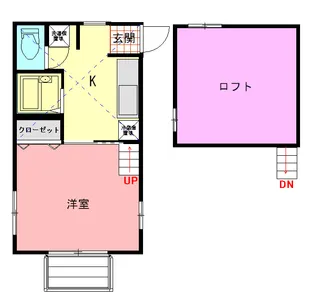 クラシカル旭台【2階】の間取り