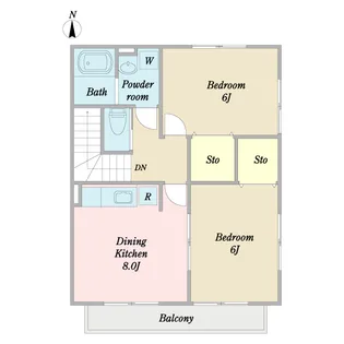 セレーノ【2階】の間取り