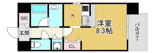 大阪府大阪市城東区野江2【マンション】の間取り