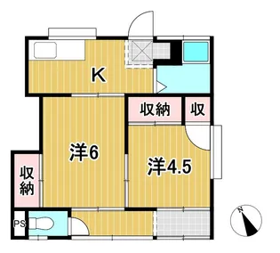 茨城県日立市東成沢町3【一戸建】の間取り