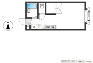 FLAT OUTIII【2階】の間取り