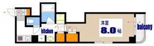 Kaisei十日市【4階】の間取り