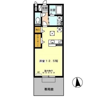 マグノリアヒルズ【1階】の間取り