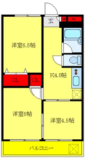 赤羽ハイコーポ【7階】の間取り