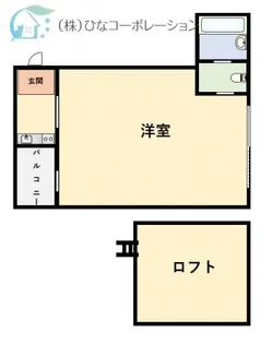 東京都大田区南馬込3【アパート】の間取り