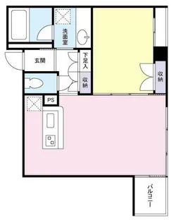 TETOTE【3階】の間取り