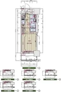大阪府大阪市都島区中野町4丁目【マンション】の間取り