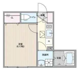 ミハス千川【1階】の間取り