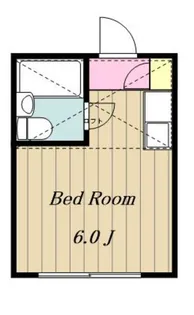 スマイルハウス第6【1階】の間取り