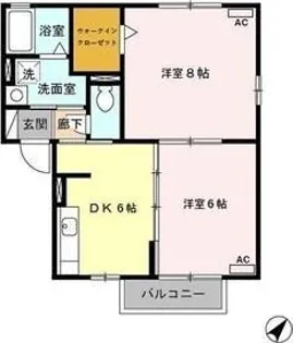 アヴァンセ【2階】の間取り