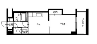 AUBE舟入本町【8階】の間取り