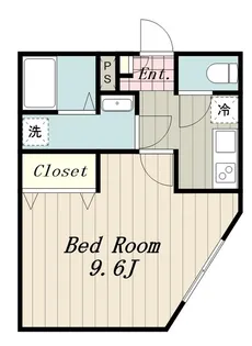 1Kの間取り画像