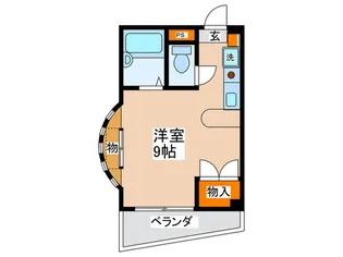ウイングコ-ト久米川【3階】の間取り