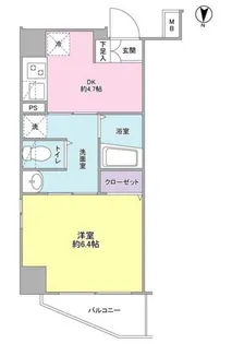 W723【5階】の間取り