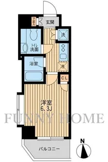 東京都世田谷区池尻3【マンション】の間取り