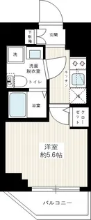 イアース横濱赤門町【2階】の間取り
