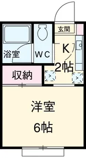 フォーブル本八幡【1階】の間取り