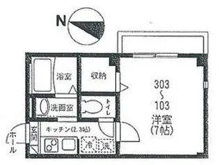 ヴェール マノワール【1階】の間取り