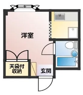 キャッスル滝沢【2階】の間取り