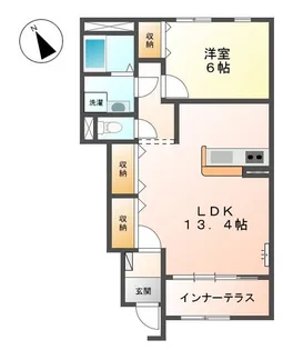 広島県東広島市西条町助実【アパート】の間取り