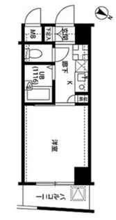 プレール学芸大学弐番館【8階】の間取り