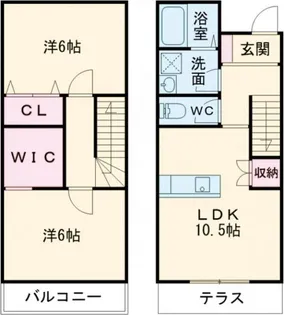 CS黒崎の間取り