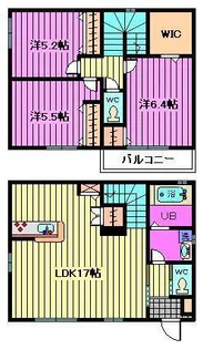 埼玉県さいたま市南区大字広ヶ谷戸【一戸建】の間取り