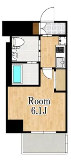 大阪府大阪市淀川区東三国3【マンション】の間取り