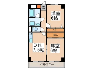 パストラル青葉台【3階】の間取り