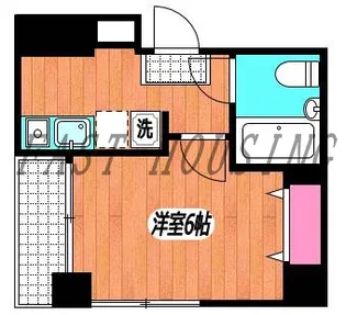 東京都新宿区住吉町【マンション】の間取り