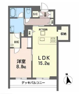 シャーメゾンフゥ【1階】の間取り