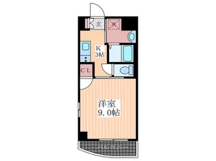 ディアレジデンス吉見園【2階】の間取り