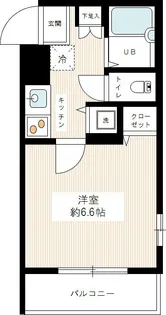 ヴィータローザ新江古田【5階】の間取り