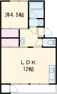 サン・リバティ【4階】の間取り