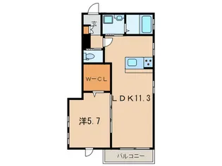 メゾンド深江【1階】の間取り