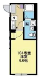 CBGrey東林間【1階】の間取り