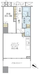 Brillia Mare 有明TOWER&GARDEN【29階】の間取り