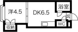藤井ビル北10条【4階】の間取り