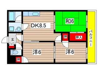 Richesse Court【3階】の間取り