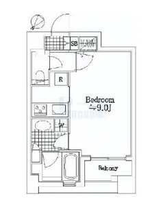 デュオ・スカーラ常盤台【10階】の間取り