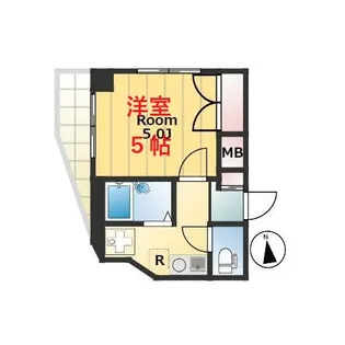 ヴェローナ品川中延【6階】の間取り