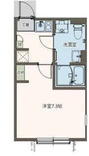 Agrande Odakyu-sagamiharaII(エイグラン小田急【2階】の間取り